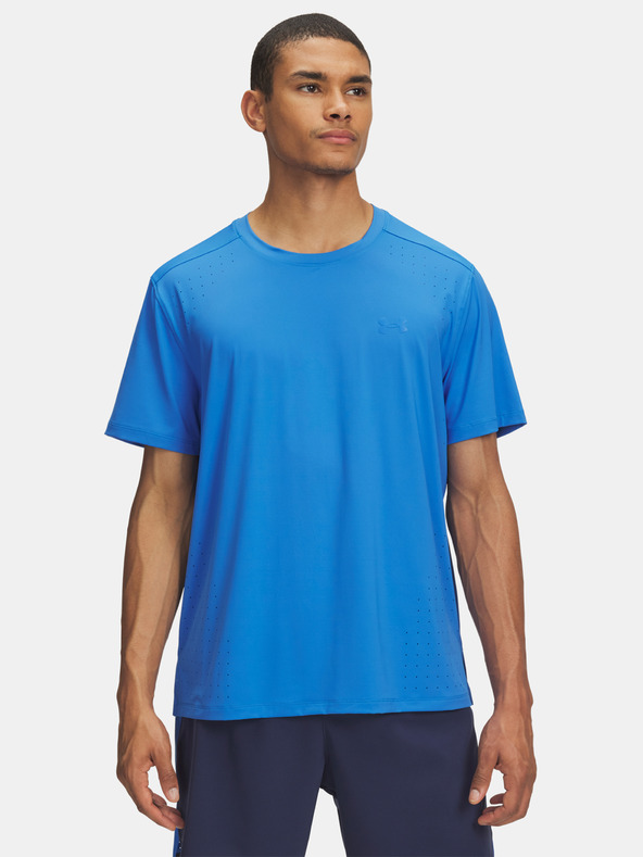 Under Armour Férfi póló Under Armour UA LAUNCH ELITE SHORTSLEEVE-BLU