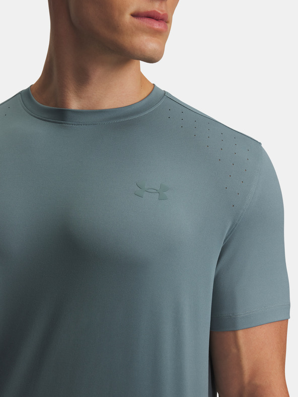 Under Armour Férfi póló Under Armour UA LAUNCH ELITE SHORTSLEEVE-GRN