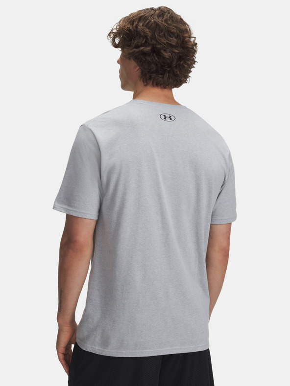 Under Armour Férfi póló Under Armour UA CAMO CHEST STRIPE SS-GRY