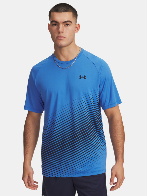 Under Armour Férfi póló Under Armour UA Tech Fade SS-BLU