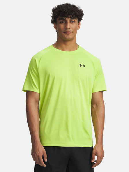 Under Armour Férfi póló Under Armour UA Tech Textured SS-GRN