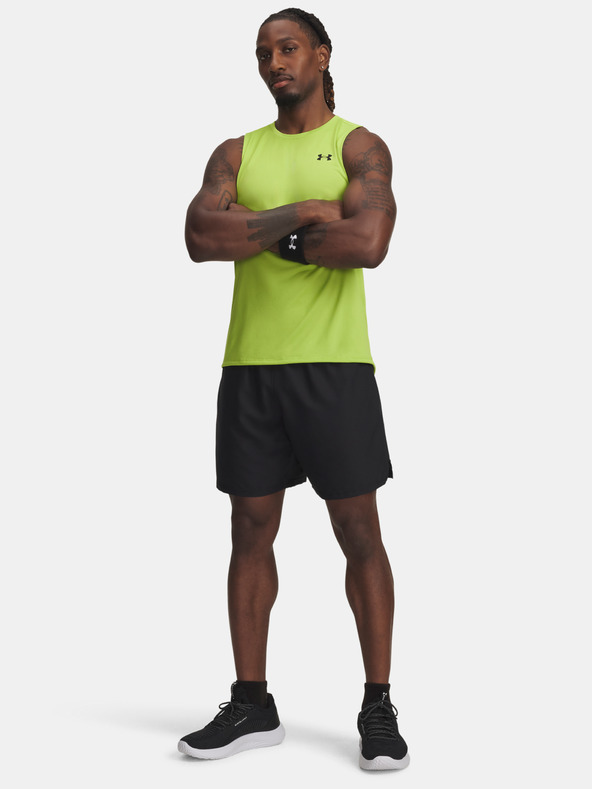 Under Armour Férfi rövidnadrágok Under Armour UA Tech Woven Wordmark Short-BLK