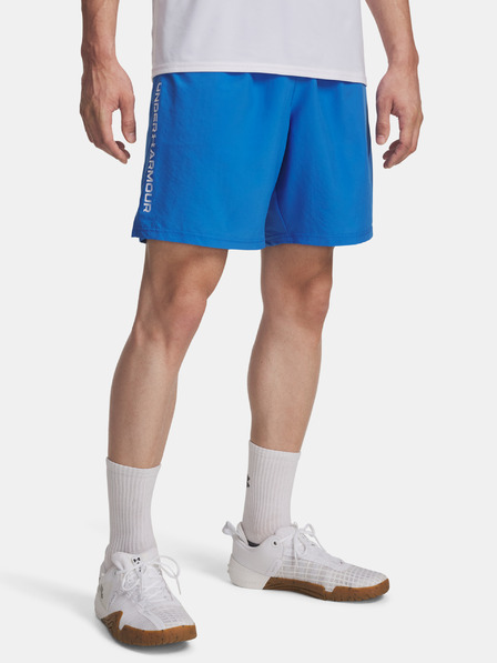 Under Armour Férfi rövidnadrágok Under Armour UA Tech Woven Wordmark Short-BLU