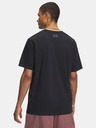 Under Armour Férfi póló Under Armour UA TRIPLE STACK LC LOGO SS-BLK