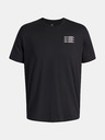 Under Armour Férfi póló Under Armour UA TRIPLE STACK LC LOGO SS-BLK
