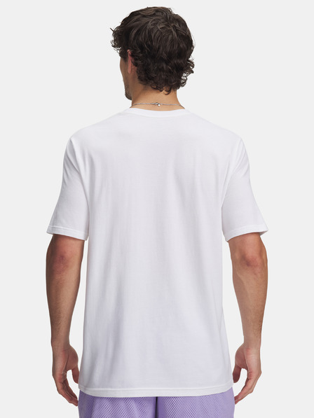 Under Armour Férfi póló Under Armour Curry Playable Tee 1-WHT