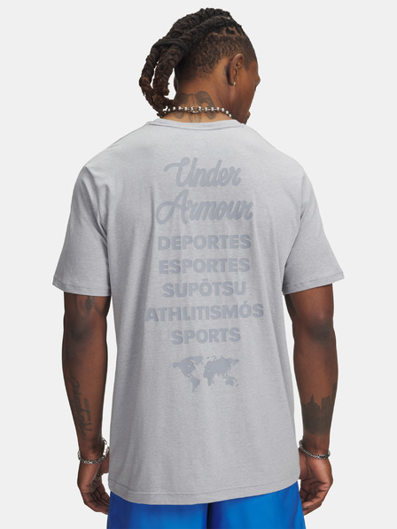 Under Armour Férfi póló Under Armour UA 60/40S SPORTS WM SS-GRY
