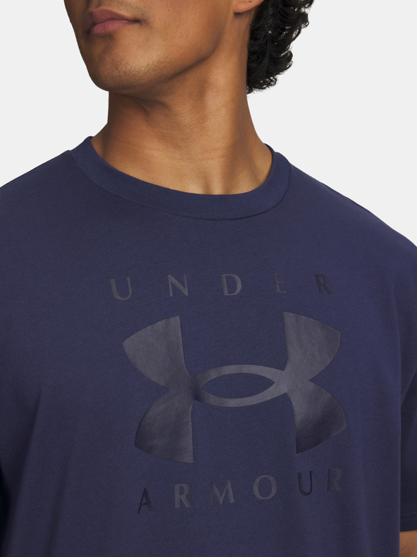 Under Armour Férfi póló Under Armour UA M HW OS Branded SS-BLU