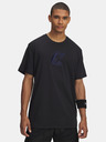 Under Armour Férfi póló Under Armour Curry Verbiage Tee 1-BLK
