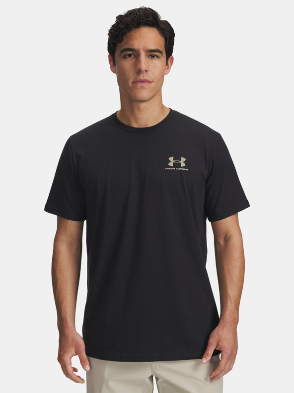 Under Armour Férfi póló Under Armour UA M SPORTSTYLE LC SS-BLK