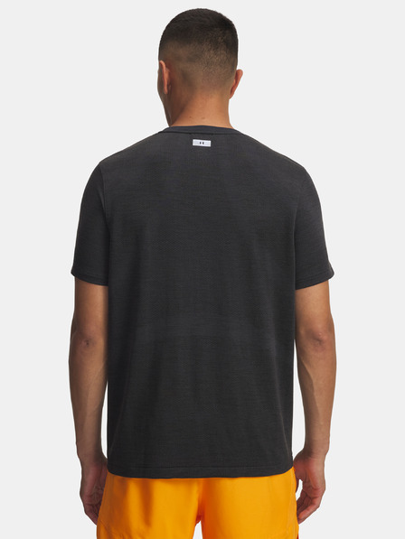 Under Armour Férfi póló Under Armour UA Trail Run Wool SS-BLK