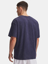 Under Armour Férfi póló Under Armour UA M HW OS LOGO WASH SS-BLU