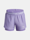 Under Armour Lány rövidnadrágok Under Armour UA Tech Play Up 2n1 Short-PPL