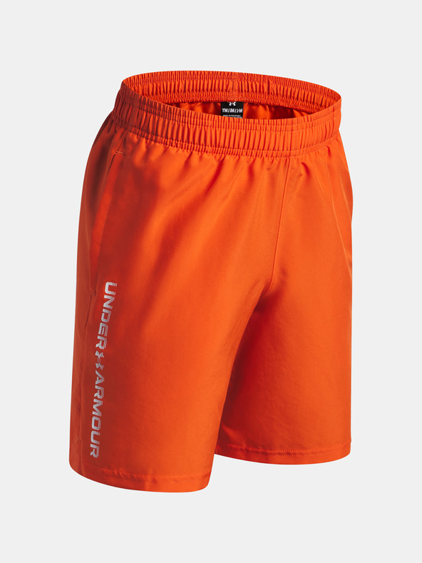 Under Armour Fiú rövidnadrágok Under Armour UA Tech Woven Wordmark Short-ORG