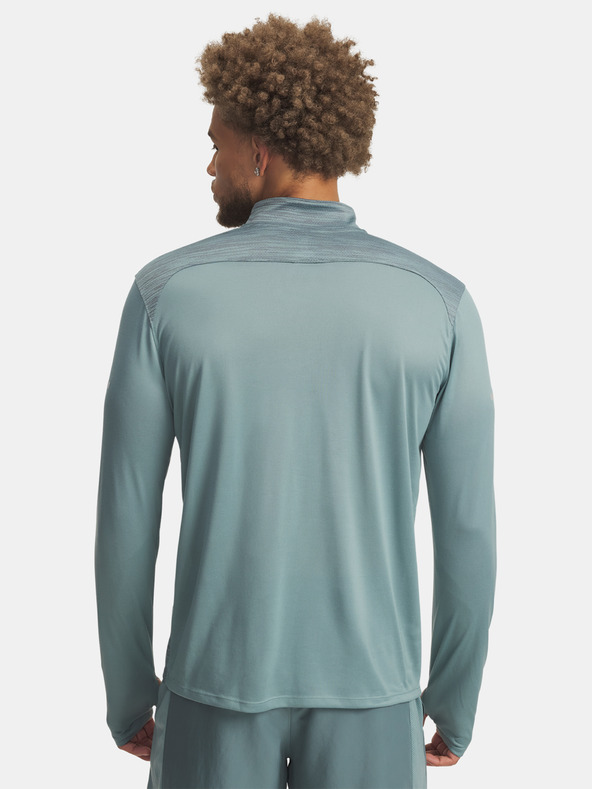 Under Armour Férfi póló Under Armour UA Tech Utility 1/4 Zip-GRN