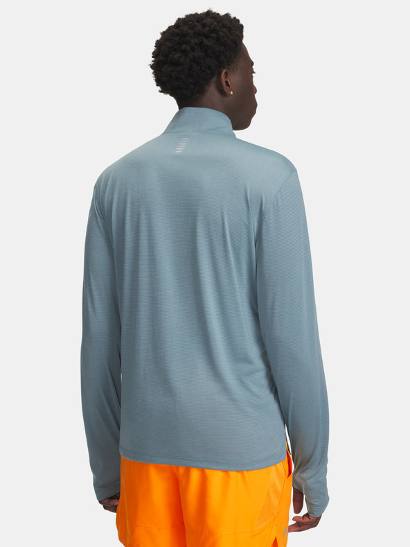 Under Armour Férfi póló Under Armour UA LAUNCH 1/4 ZIP-BLU