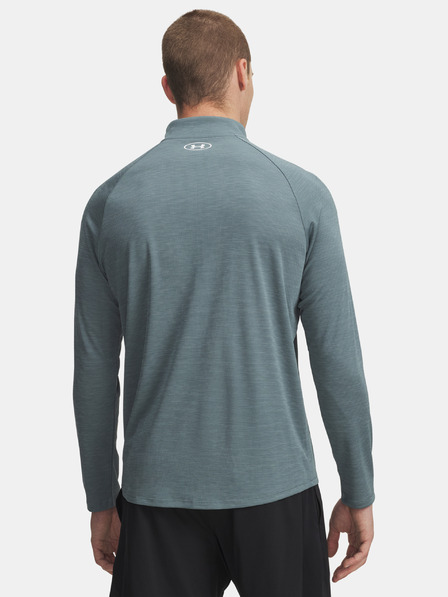 Under Armour Férfi póló Under Armour UA Tech Textured 1/2 Zip-BLU