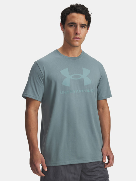 Under Armour Férfi póló Under Armour UA SPORTSTYLE LOGO UPDATE SS-BLU