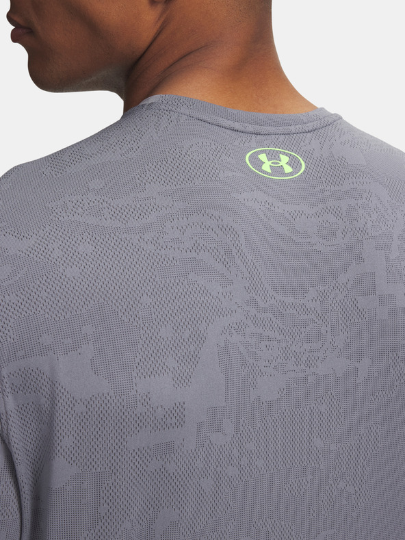 Under Armour Férfi póló Under Armour UA Tech Vent Jacquard SS-GRY