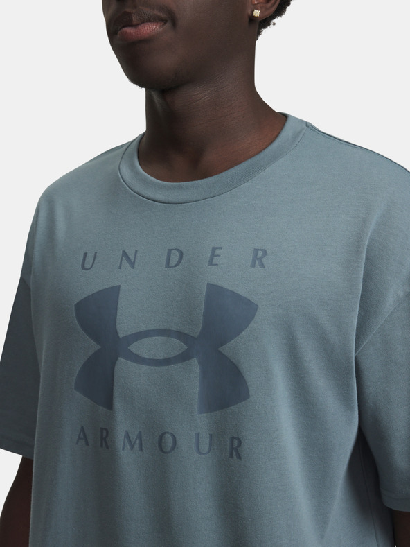 Under Armour Férfi póló Under Armour UA M HW OS Branded SS-BLU