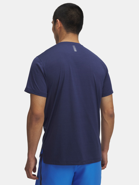 Under Armour Férfi póló Under Armour UA LAUNCH SHORTSLEEVE-BLU