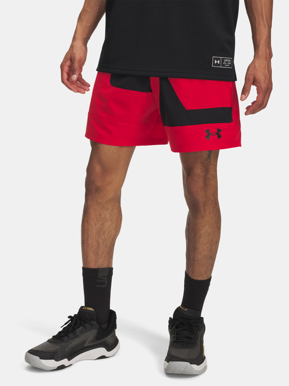 Under Armour Férfi rövidnadrágok Under Armour UA M Zone 7in Wvn Short Grphc-RED