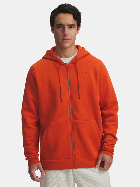 Under Armour Férfi felső Under Armour UA Icon Fleece FZ Hood-ORG