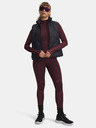 Under Armour Női póló Under Armour UA ColdGear Textured 1/2 Zip-RED
