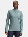 Under Armour Női póló Under Armour Tech Rib 1/2 Zip-GRN