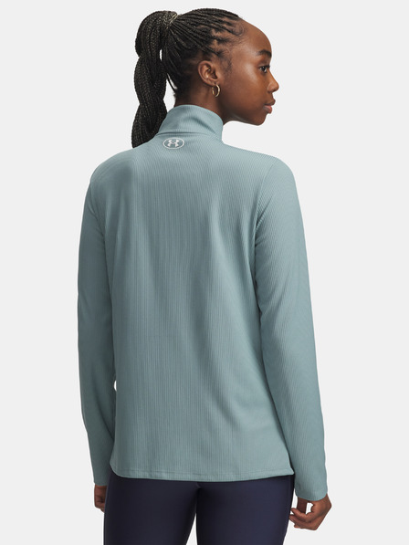Under Armour Női póló Under Armour Tech Rib 1/2 Zip-GRN