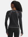 Under Armour Női póló Under Armour UA ColdGear Textured Crew-BLK