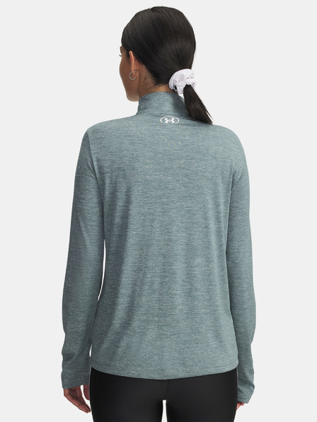 Under Armour Női póló Under Armour Tech 1/2 Zip- Twist-BLU