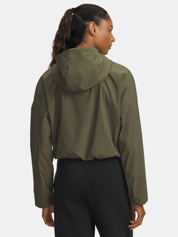 Under Armour Női dzseki Under Armour Unstoppable Woven Rstop LS-GRN