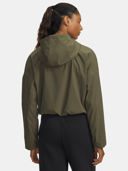 Under Armour Női dzseki Under Armour Unstoppable Woven Rstop LS-GRN
