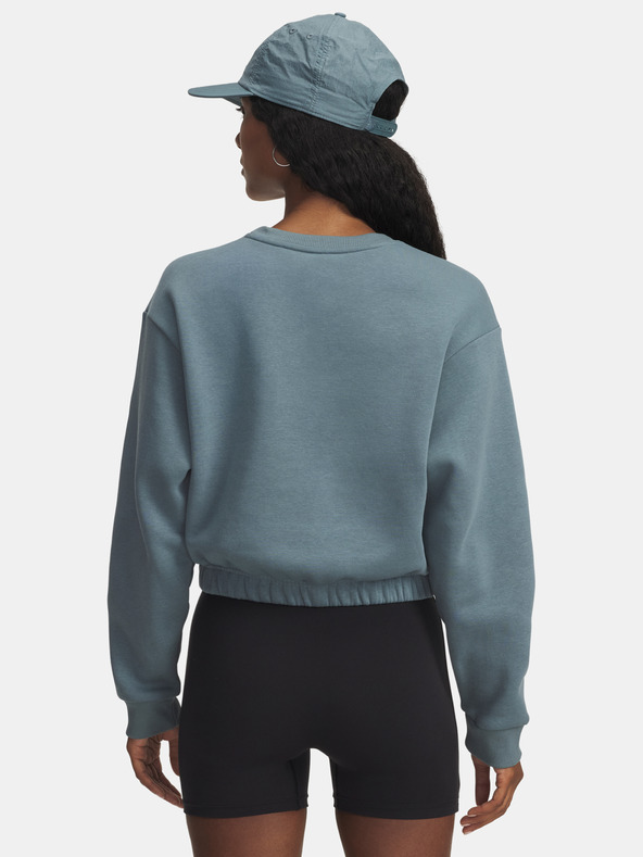 Under Armour Női felső Under Armour UA Rival Fleece Piped Crew-BLU