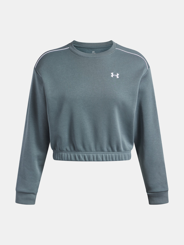 Under Armour Női felső Under Armour UA Rival Fleece Piped Crew-BLU