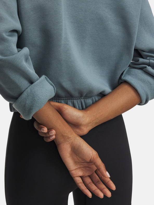 Under Armour Női felső Under Armour UA Rival Fleece Piped Crew-BLU