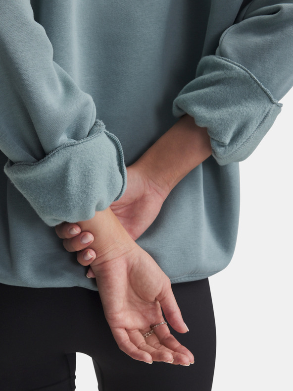 Under Armour Női felső Under Armour Rival Flc OS Varsity Crew-GRN