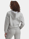 Under Armour Női felső Under Armour Rival Flc Piped HZ Hoodie-GRY