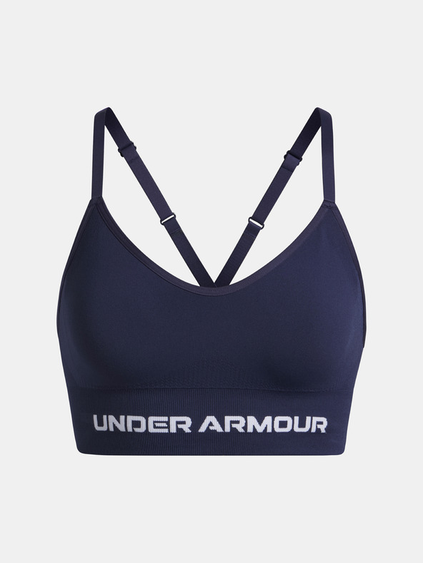 Under Armour Női melltartó Under Armour Vanish Seamless Low Bra-BLU
