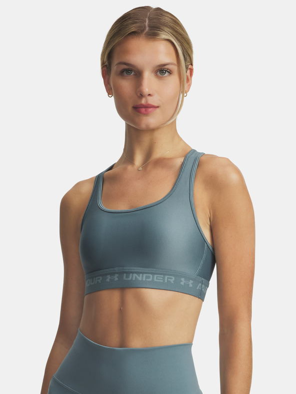 Under Armour Női melltartó Under Armour Crossback Mid Bra-BLU