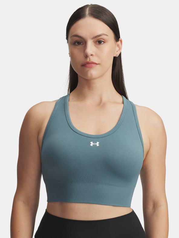 Under Armour Női melltartó Under Armour Vanish Seamless Mid Bra-BLU