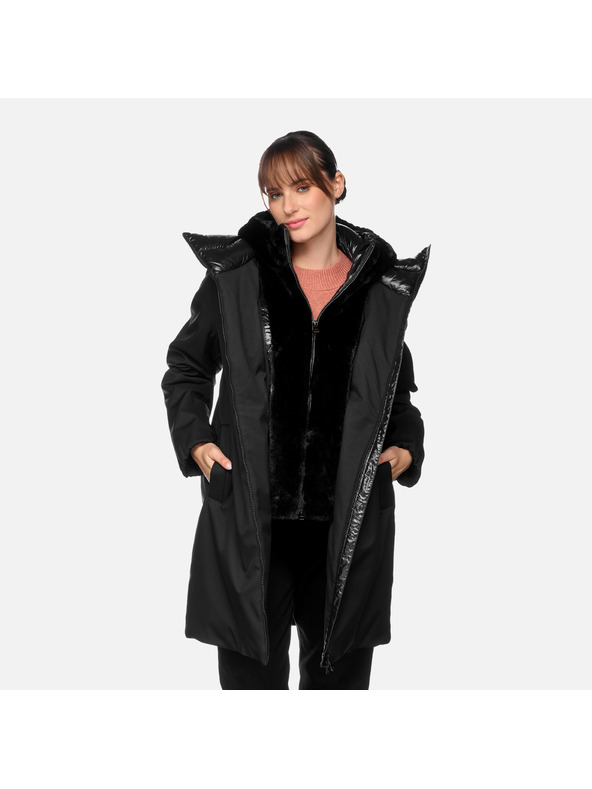 Geox Fekete női Geox Desya kabát
