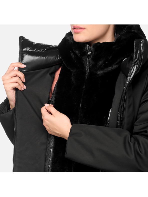 Geox Fekete női Geox Desya kabát