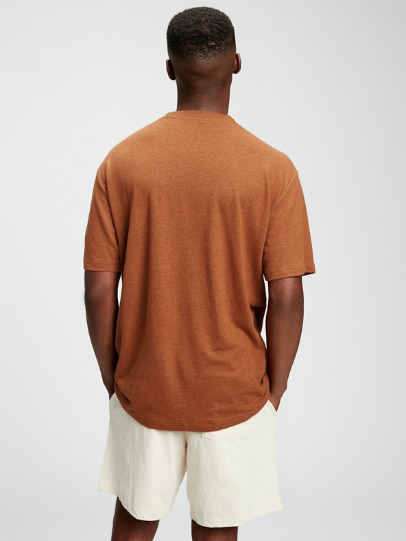 GAP Len rövid ujjú póló GAP