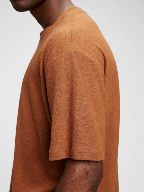 GAP Len rövid ujjú póló GAP