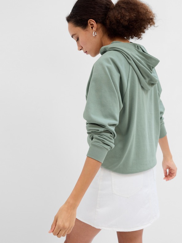 GAP Logós GAP fleece pulóver