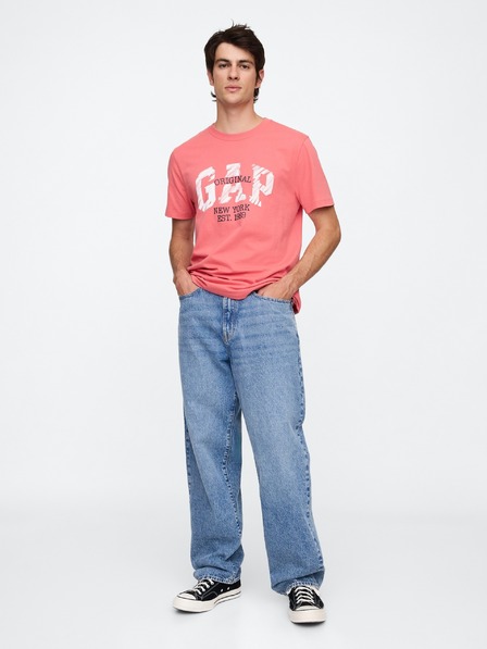 GAP GAP logó v-ss camo arch póló