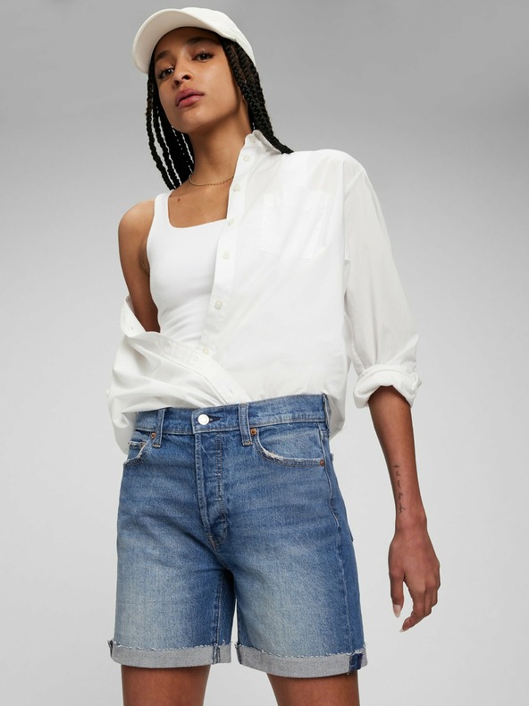 GAP Midi high rise rövidnadrág GAP