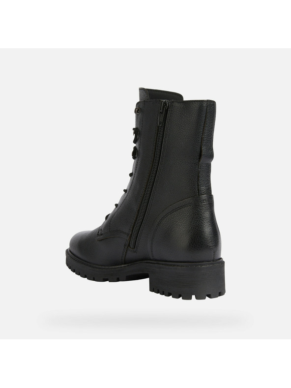 Geox Černá dámská kotníková obuv Geox Hoara - Geox Hoara fekete női bokacsizma